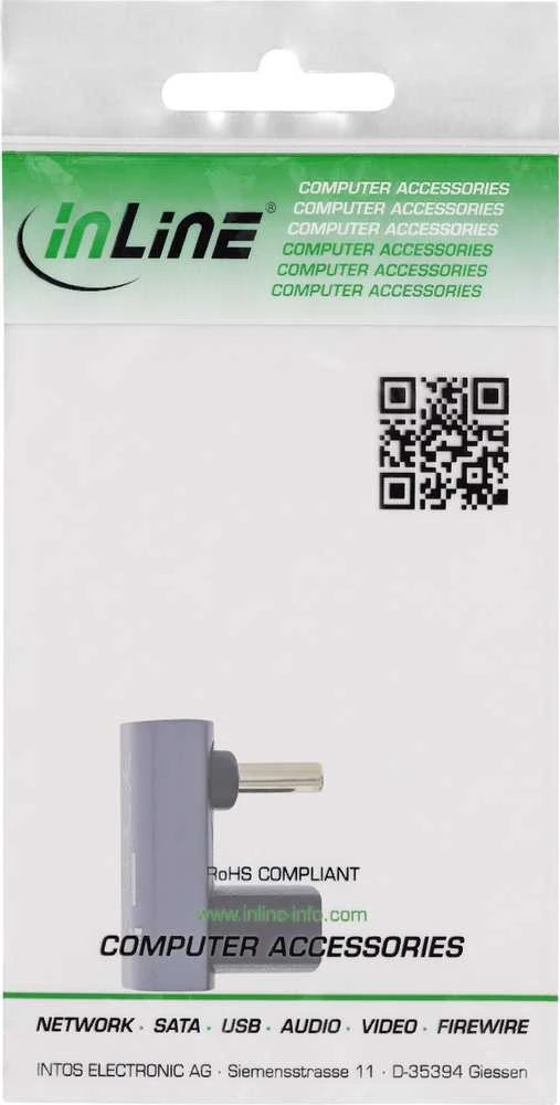 L formos USB-C adapteris pakuotėje