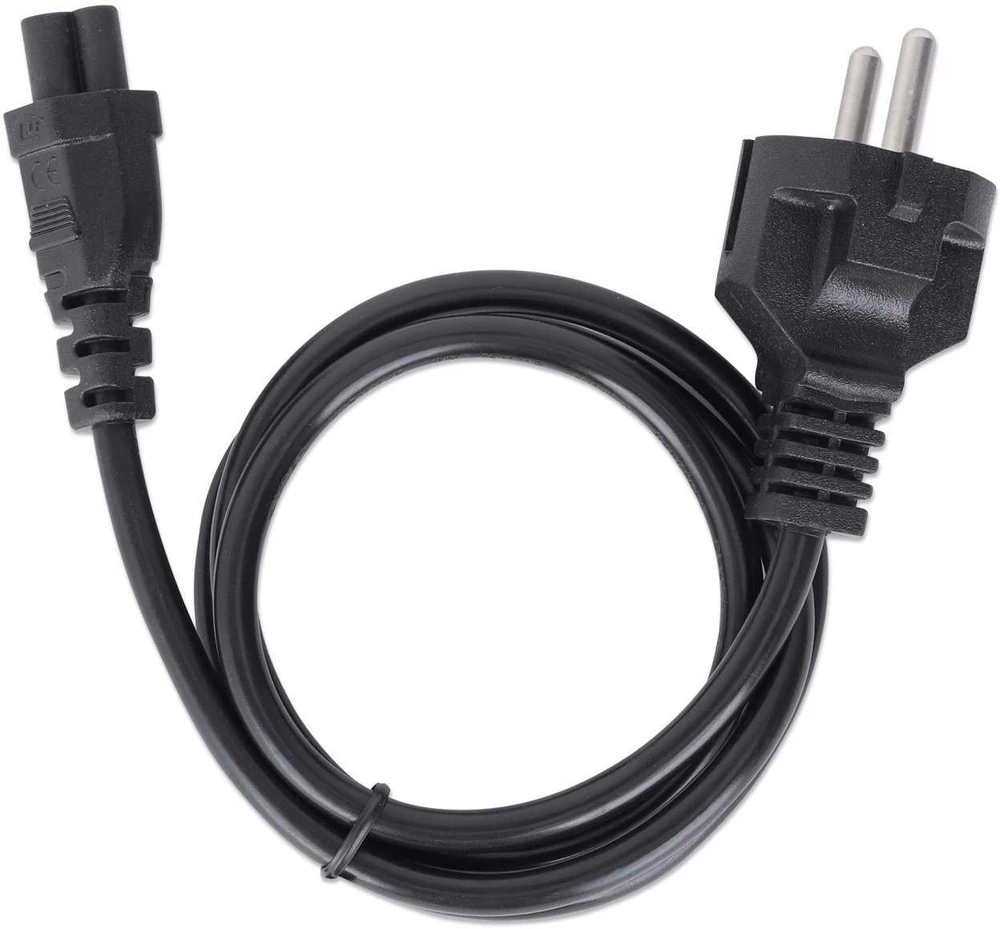 Manhattan kabelis zasilające Juodas 3 m CEE7/7 IEC C5
