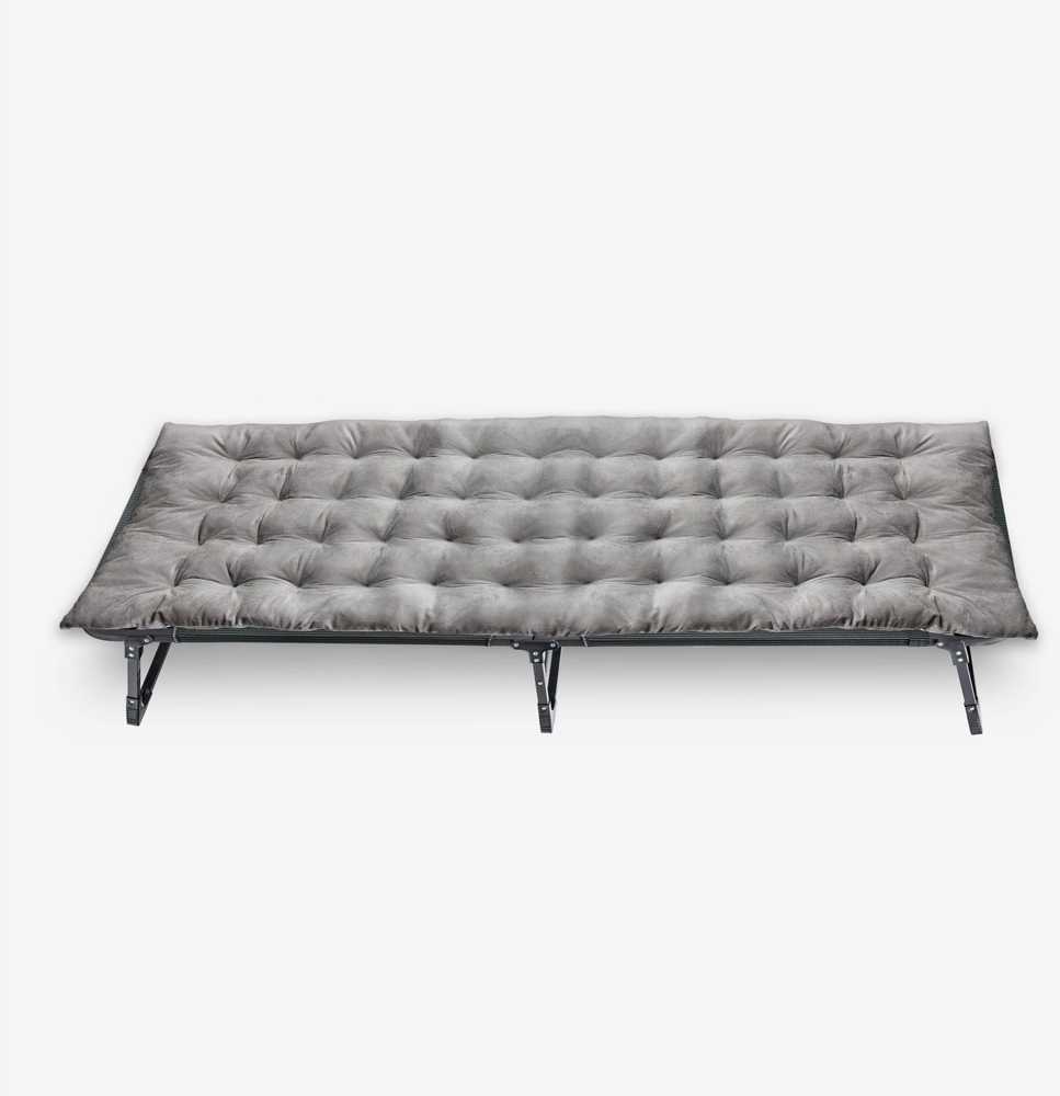 Manhattan PLATINET STOVYKLAVIMO LOVA 800D OXFORD, 185X65X30 CM TAMSIAI ŽALIA 46143