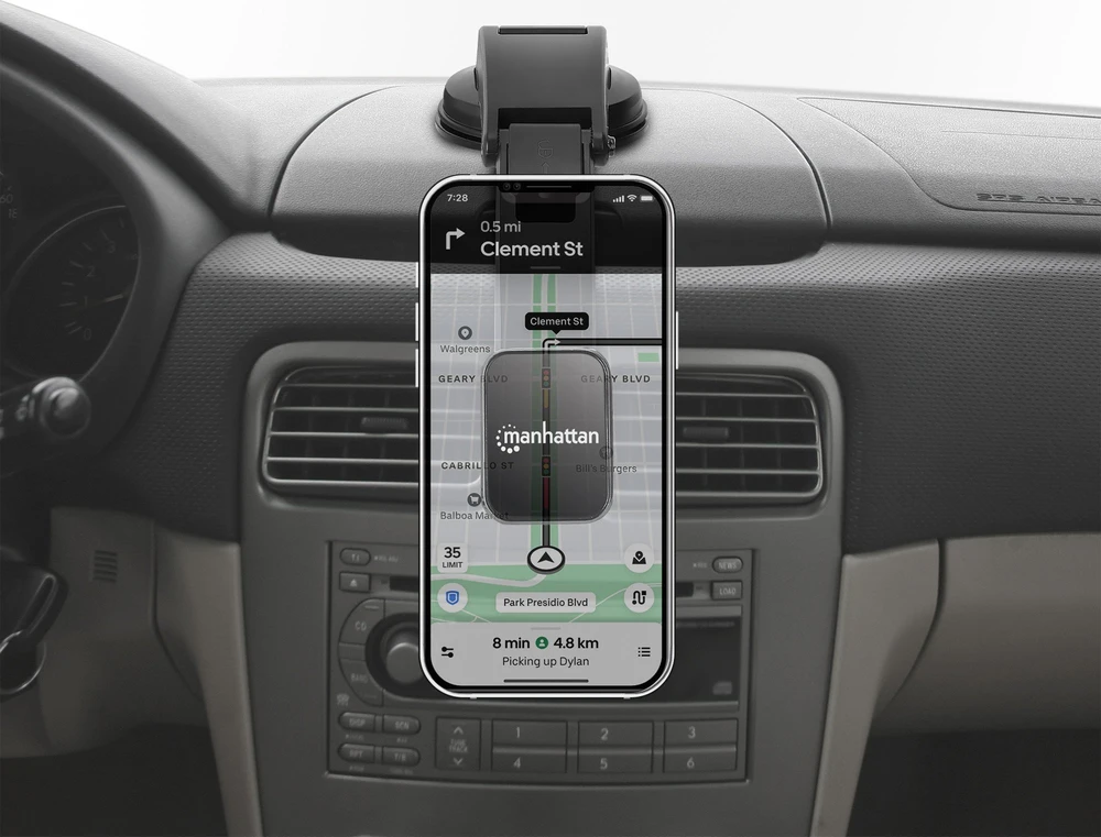 Manhattan Laikiklis telefonui automobilio magnetas prietaisų skydelio kabinai