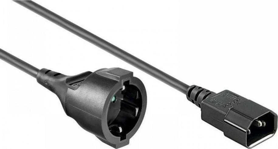MANHATTAN maitinimo adapterio kabelis IEC320 C14 į Schuko F 1,5 m