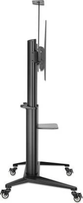 Laikiklis Manhattan MANHATTAN Aliuminio TV-Ständer rollbar 70"-120" 140kg (Speditionsversand)