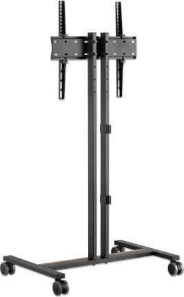 Laikiklis Mobilus televizoriaus stovas „Manhattan“, 34–55 colių, iki 35 kg, reguliuojamo aukščio grindys