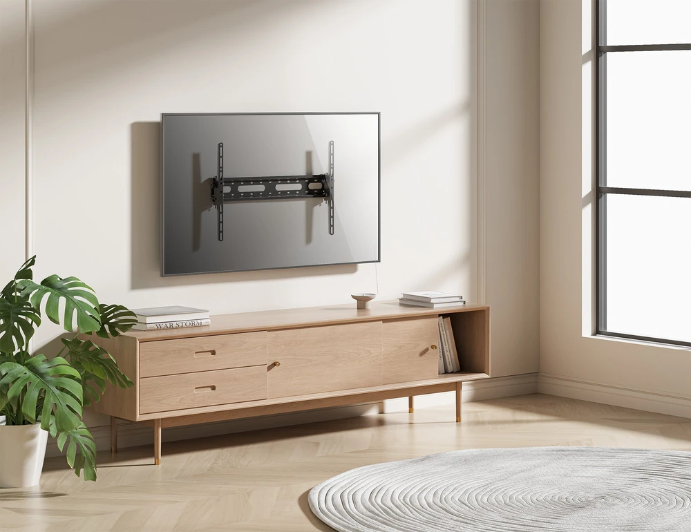 Laikiklis Manhattan MANHATTAN TV-Wandhalterung 37-70" bis 40m -/+12° neigbar sw