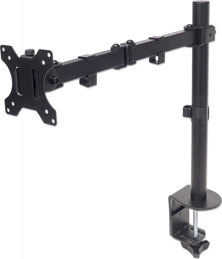 Manhattan 461542 monitoriaus laikiklis arba stovas 81,3 cm (32") Gnybtas Juoda
