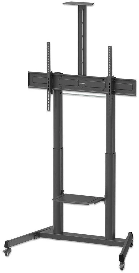 Laikiklis Manhattan Manhattan TV-Wagen 60-120'' 120kg werkzeuglos höhenverstell (Speditionsversand)