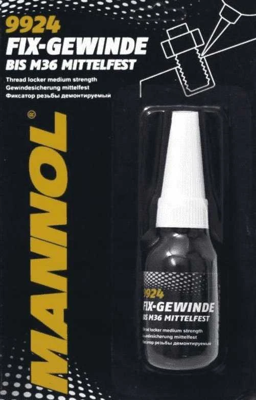 Sriegių fiksavimo skystis Mannol, 10 ml