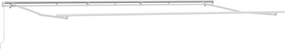 Ištraukiama markizė Oranžinė ir ruda 600 × 300 cm