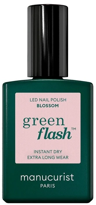 Manucurist Žalias Flash Nagų lakas lakier do paznokci Blossom 15ml
