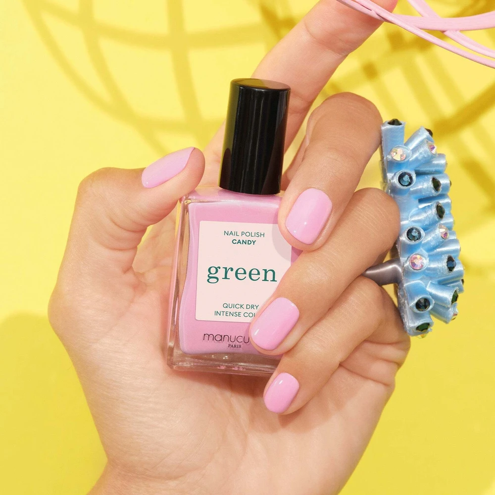 Manucurist Žalias Nagų lakas lakier do paznokci Candy 15ml