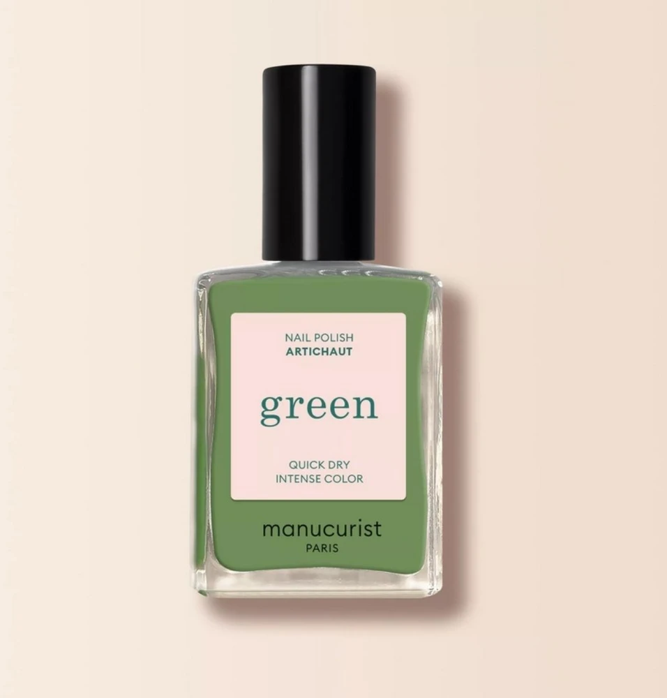 Manucurist Žalias Nagų lakas lakier do paznokci Artichaut 15ml