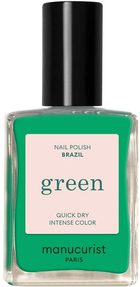 Manucurist Žalias Nagų lakas lakier do paznokci Brazil 15ml