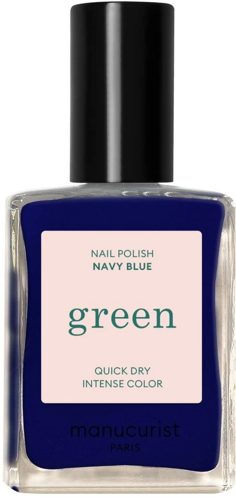 Manucurist Žalias Nagų lakas lakier do paznokci Navy Mėlyna 15ml