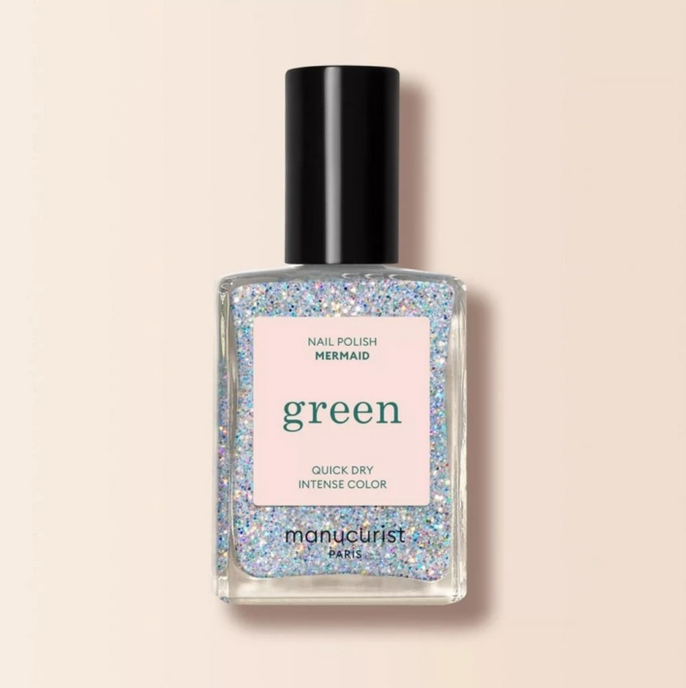 Manucurist Žalias Nagų lakas lakier do paznokci Mermaid 15ml