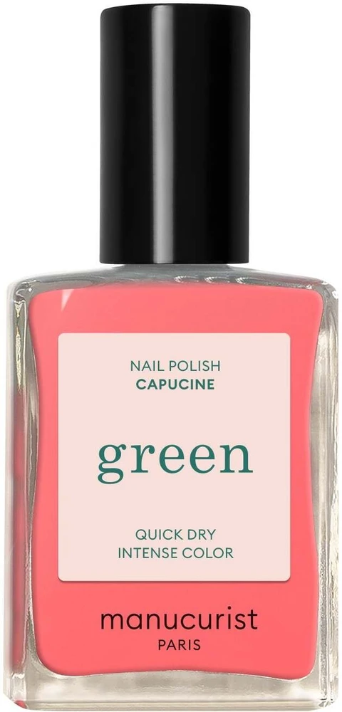 Manucurist Žalias Nagų lakas lakier do paznokci Capucine 15ml