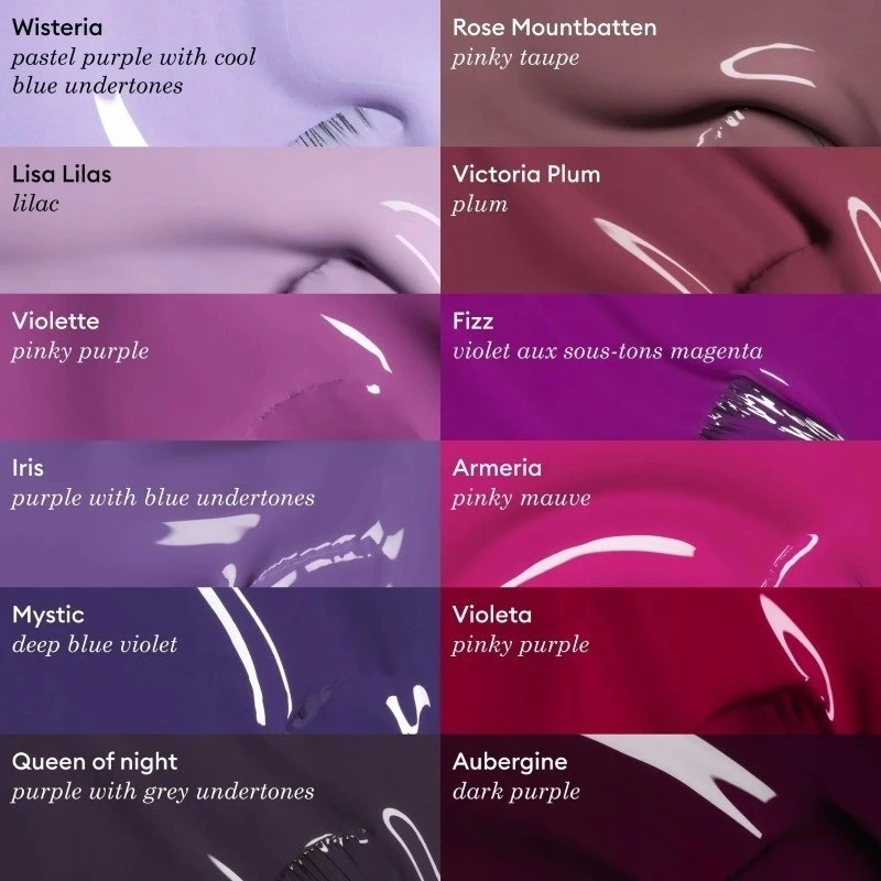 Manucurist Žalias Nagų lakas lakier do paznokci Aubergine 15ml