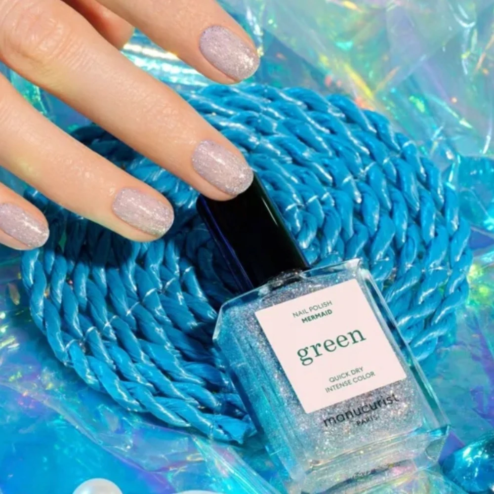 Manucurist Žalias Nagų lakas lakier do paznokci Mermaid 15ml