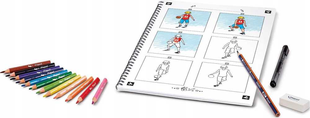 Maped Meno rinkinys, skirtas MOKYTI KURTI ANIMACIJĄ ANIMACIJĄ vaikams