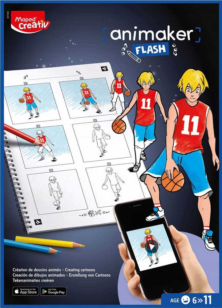 Maped Meno rinkinys, skirtas MOKYTI KURTI ANIMACIJĄ ANIMACIJĄ vaikams