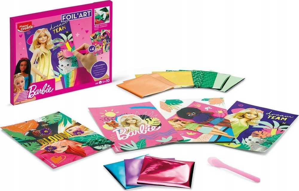 Creativ Foil Art Barbie MAPED 260x220 mm Maped
