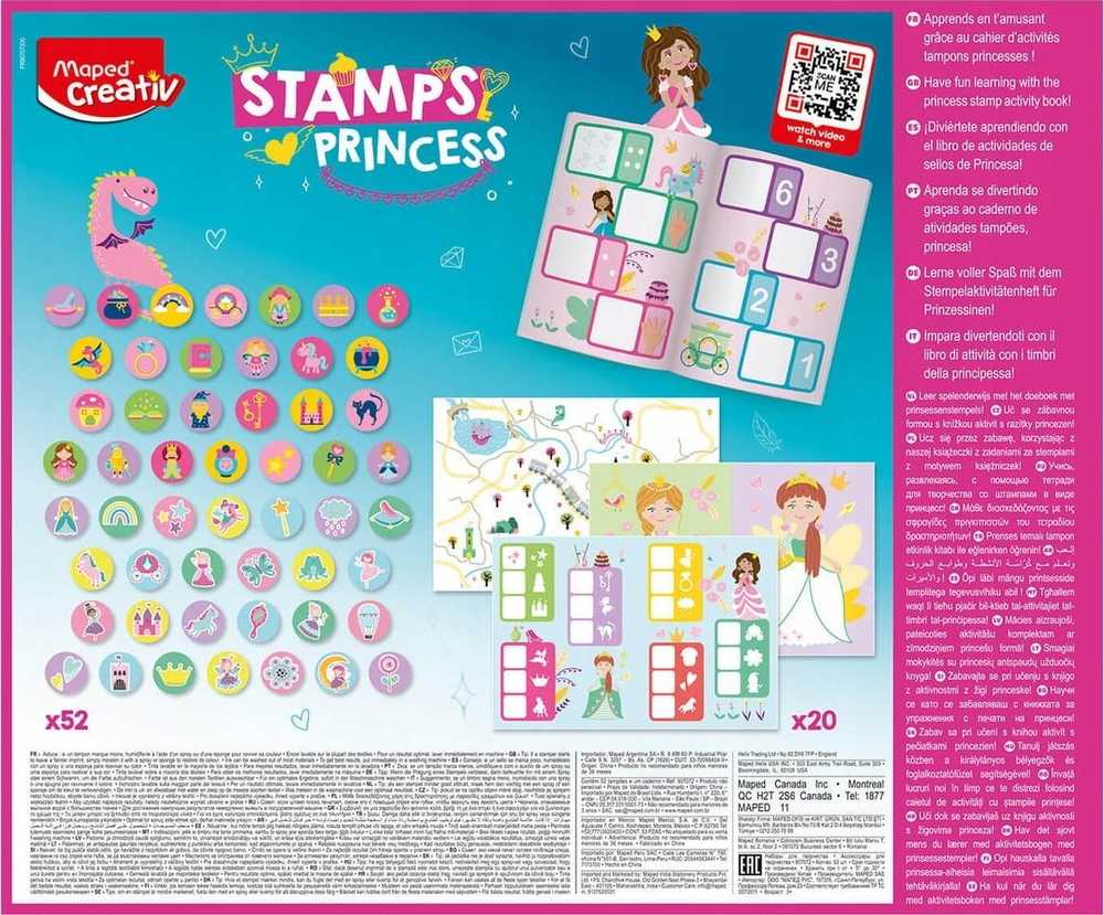 Cx Maped Distribution *****CREATIV pašto ženklų kolekcija ŚwiatKsiężniczek 907072