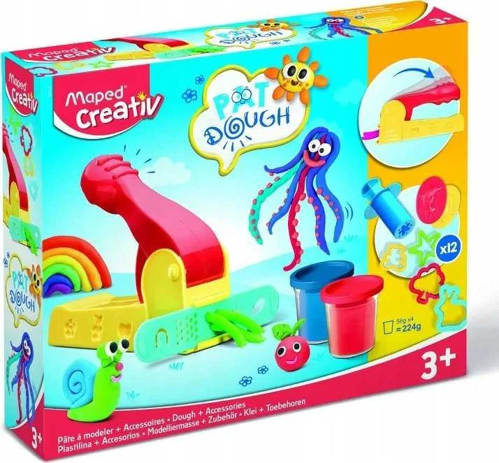 Cx Maped Distribution *****CREATIV plastikinė masė 4x56g+priedai 907215