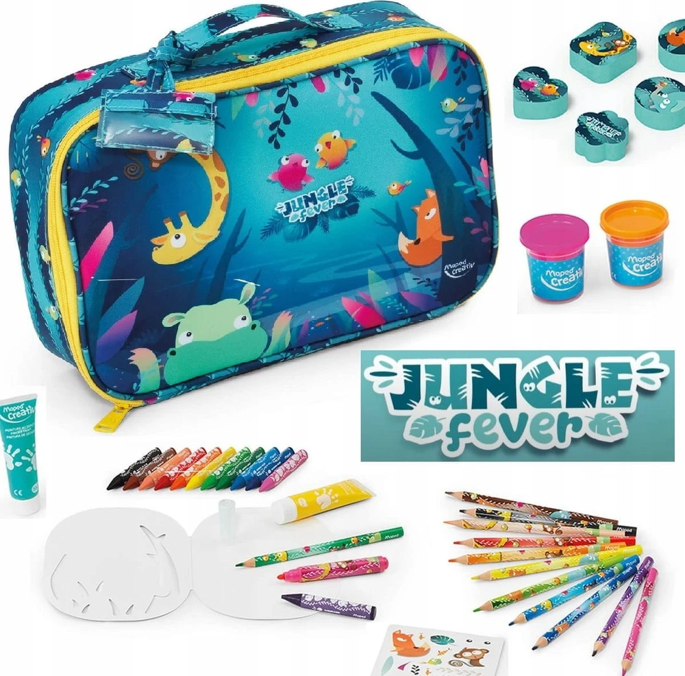 Maped Vaikiškas kūrybinis rinkinys „Jungle Fever“