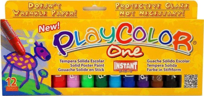 Maped Maped Playcolor momentinių dažų lazdelė 12 spalvų (10731)