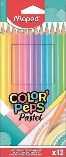 Maped Spalvotas pieštukas ColorPeps Pastel 12vnt