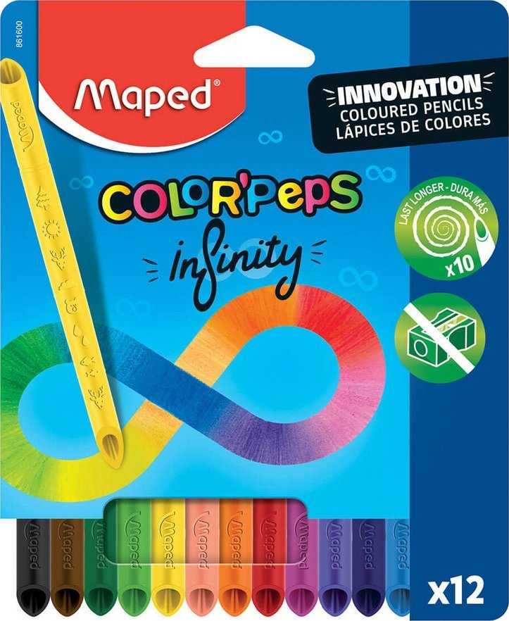 Cx Dystrybucja Maped *****CREATIVKredki su grafitu Infinity 12kol 993329