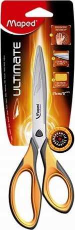 Maped Maped Ultimate 21 cm, Juodas, Geltona