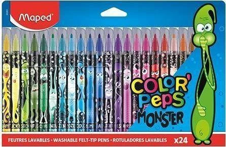 Maped Flomasteris ColorPeps Monster 24vnt.