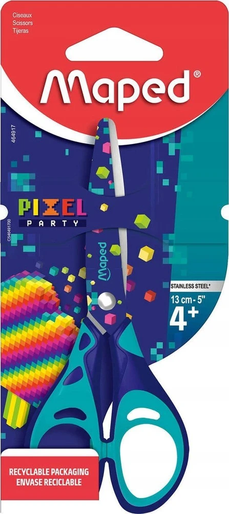 Žirklės Maped Pixel Party 13 cm