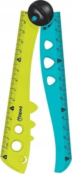 Liniuotė Maped 15/30cm Croc Croc Open Up blister.