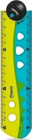 Liniuotė Maped 15/30cm Croc Croc Open Up blister.