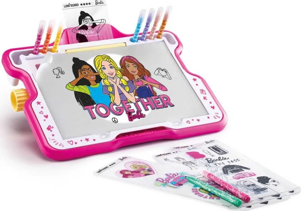 Maped Barbie apšviesta kūrybinė lenta