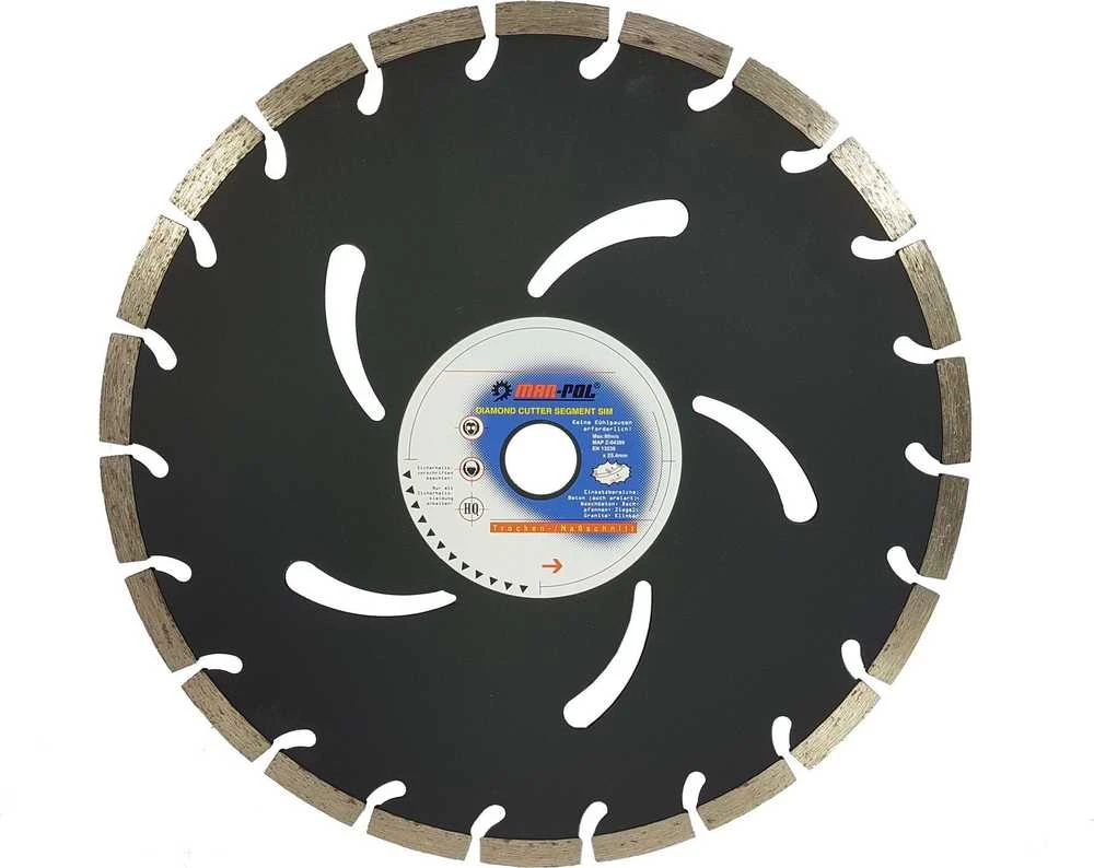 MAR-POL DIAM SHIELD 350x25,4x10 Juodas SEG / MP