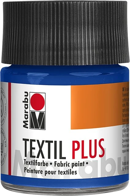 Marabu 17150005055, Ultramarine, Textile paint, liquid, 50 ml, 1 pc(s)