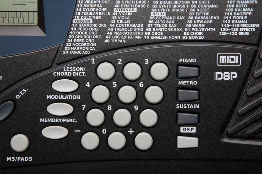 Kurzweil KP30 - Klaviatūra