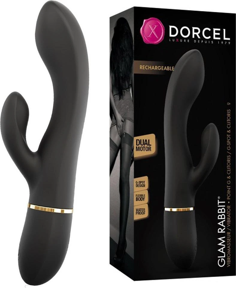 Marc Dorcel Vibratorius zuikis Dorcel glam triušis 21cm 10 režimas