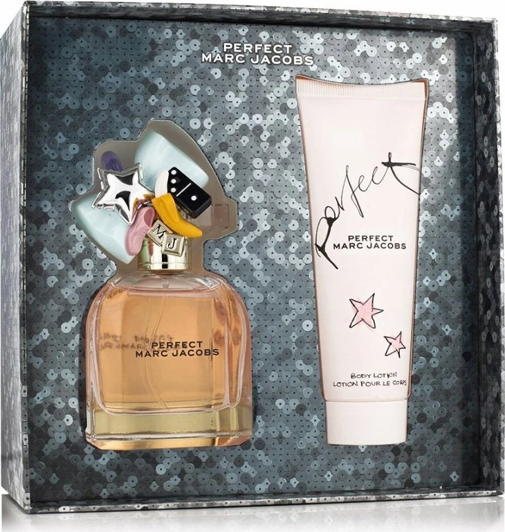 Set Marc Jacobs: Perfect Eau De Parfum For Women, 50 ml + Perfect Hydrating Losjonas kūnui, 50 ml
