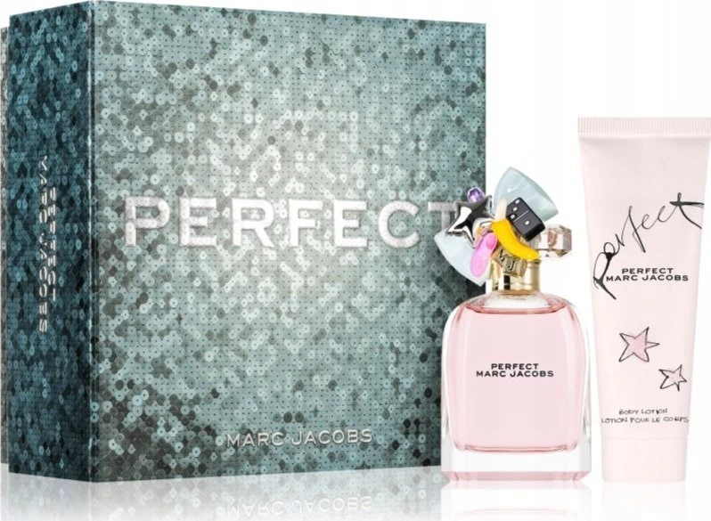 Set Marc Jacobs: Perfect Eau De Parfum For Women, 50 ml + Perfect Hydrating Losjonas kūnui, 50 ml