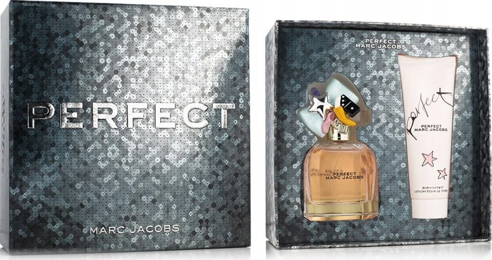Set Marc Jacobs: Perfect Eau De Parfum For Women, 50 ml + Perfect Hydrating Losjonas kūnui, 50 ml