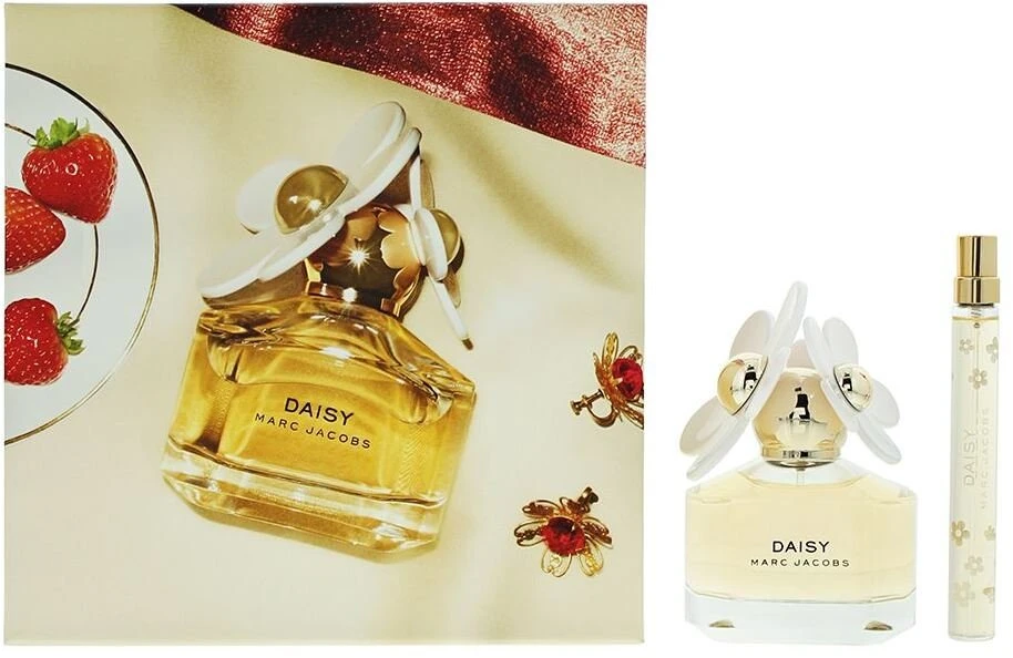Set Marc Jacobs: Daisy EDT tualetinis vanduo moterims, 10 ml + Daisy EDT tualetinis vanduo moterims, 50 ml