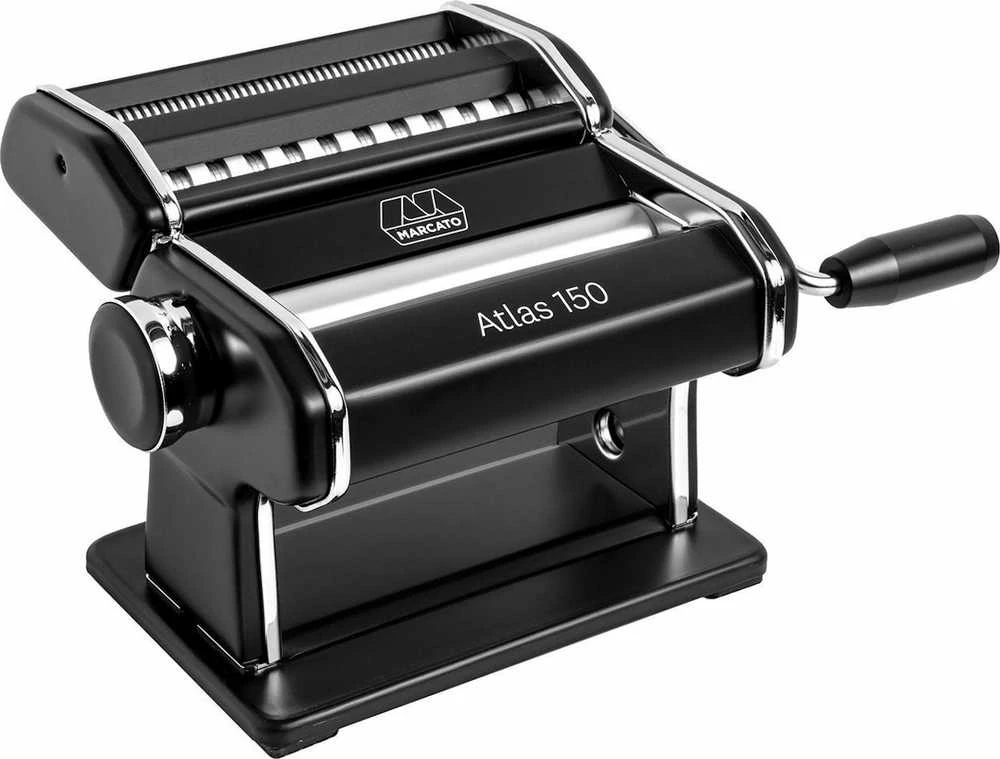Marcato Atlas 150 makaronų gaminimo mašinėlė, juoda