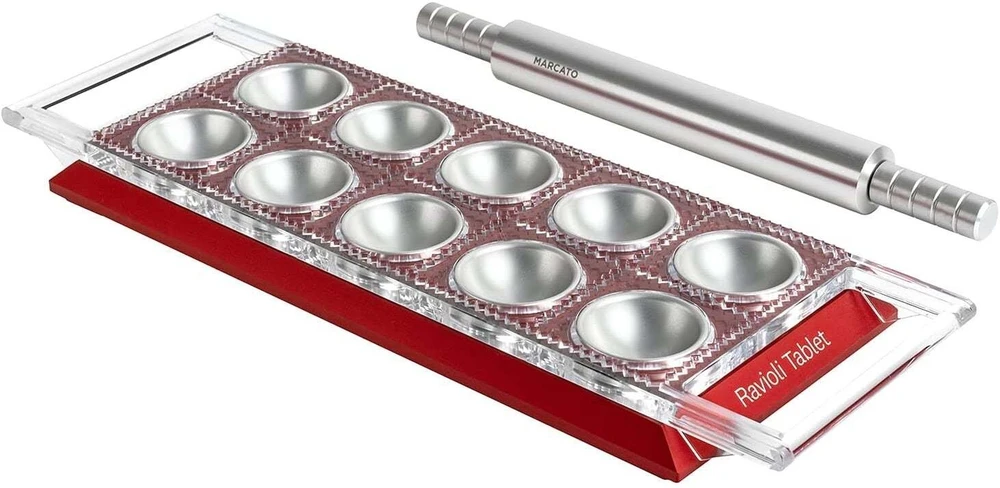 Marcato Ravioli Planšetė raudona Ravioliform