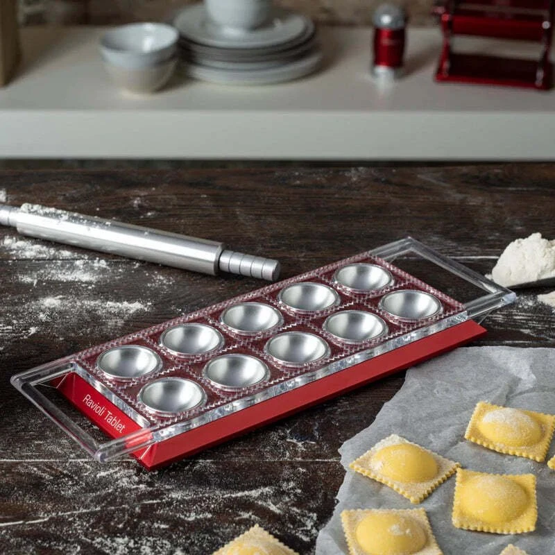 Marcato Ravioli Planšetė raudona Ravioliform