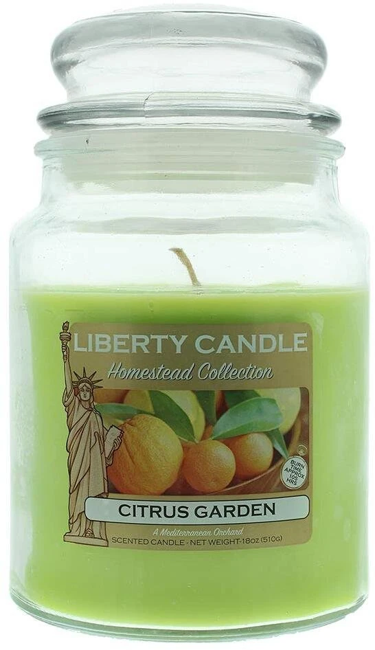 Maria Nila Liberty Candle, Homestead Collection Citrus Garden, Citrus Garden, kvapioji žvakė, 510 g Unisex