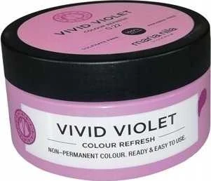 Maria Nila Colour Refresh veganiški plaukų dažai Kreminis kaukė spalvos gaivumui 0.22 Vivid Violet, 100 ml