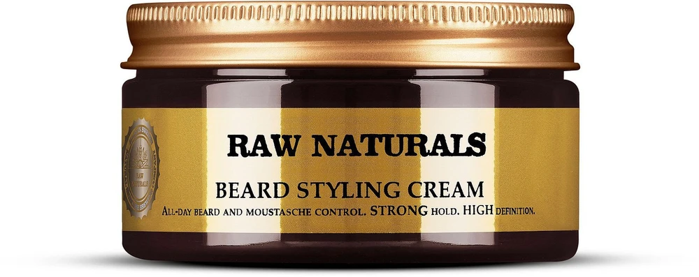 „Raw Naturals“ barzdos formavimo priemonė „Barzdos kreminis“, minkštinamasis, 100 ml